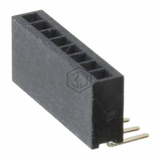 LPPB081NGCN-RC - Sullins Connector Solutions - Rectangular Connectors - Headers, Receptacles, Female Sockets