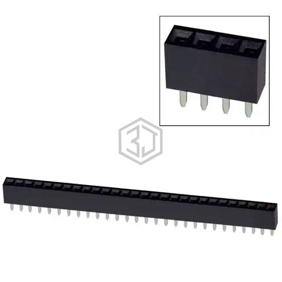 PPTC281LFBN-RC - Sullins Connector Solutions - Rectangular Connectors - Headers, Receptacles, Female Sockets