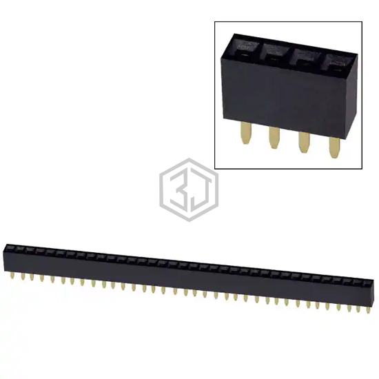 PPPC361LFBN-RC - Sullins Connector Solutions - Rectangular Connectors - Headers, Receptacles, Female Sockets