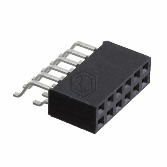 SMH-106-02-T-D - Samtec Inc. - Rectangular Connectors - Headers, Receptacles, Female Sockets