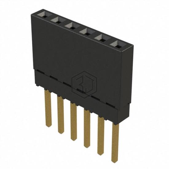 ESQ-106-13-G-S - Samtec Inc. - Rectangular Connectors - Headers, Receptacles, Female Sockets