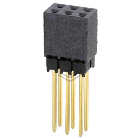 ESQ-103-14-G-D - Samtec Inc. - Rectangular Connectors - Headers, Receptacles, Female Sockets