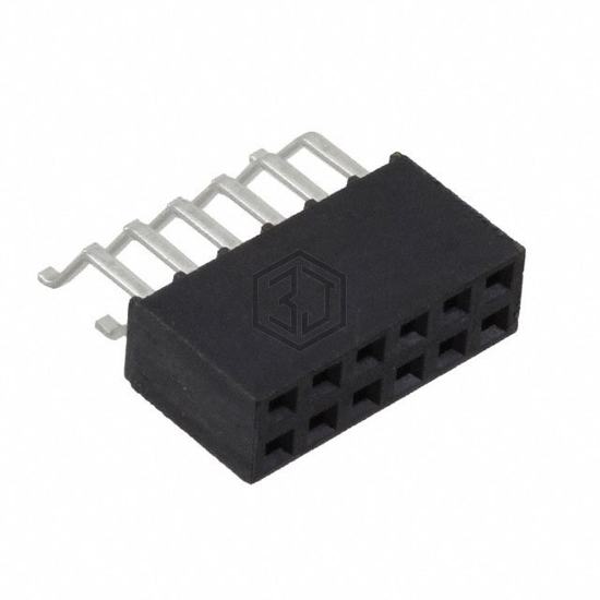 SMH-106-02-L-D - Samtec Inc. - Rectangular Connectors - Headers, Receptacles, Female Sockets