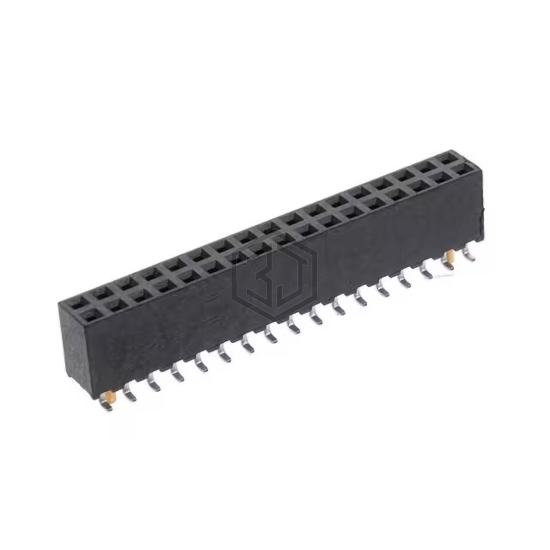 SQW-117-01-F-D-VS-A - Samtec Inc. - Rectangular Connectors - Headers, Receptacles, Female Sockets