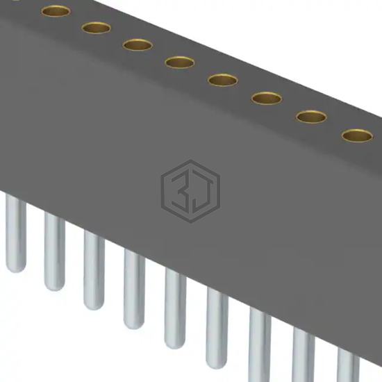 851-93-050-10-001000 - Mill-Max Manufacturing Corp. - Rectangular Connectors - Headers, Receptacles, Female Sockets