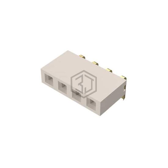 BG302-04-A-L-G - GCT - Rectangular Connectors - Headers, Receptacles, Female Sockets