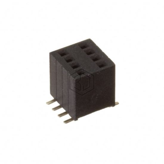 HRS-2FY-08-SG-SMT - Adam Tech - Rectangular Connectors - Headers, Receptacles, Female Sockets