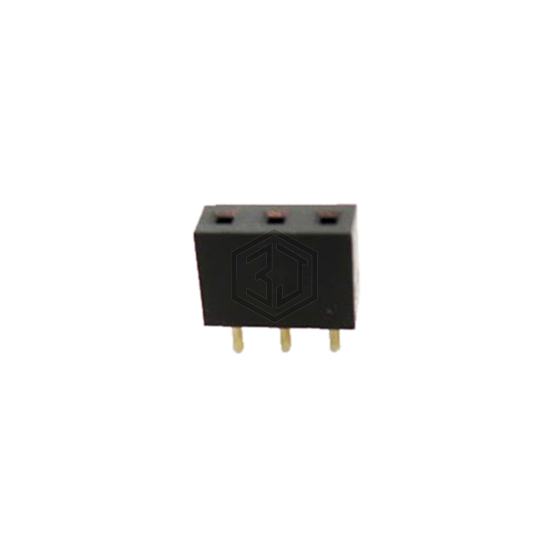 2RS1-03-G - Adam Tech - Rectangular Connectors - Headers, Receptacles, Female Sockets