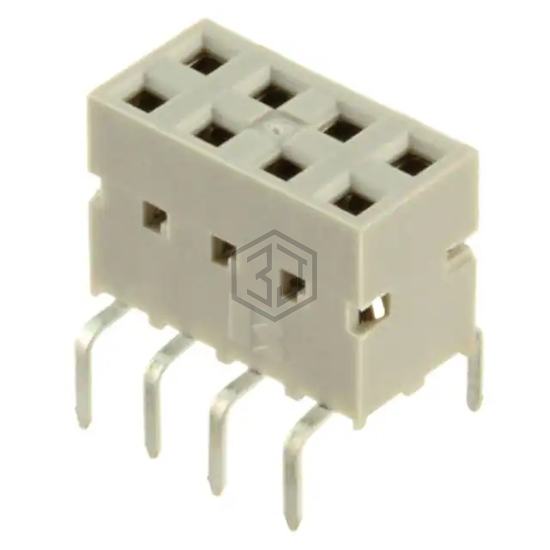 71991-804HLF - Amphenol ICC (FCI) - Rectangular Connectors - Headers, Receptacles, Female Sockets