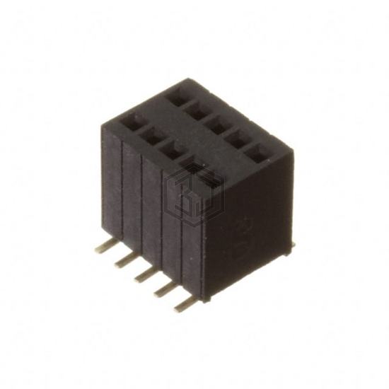 HRS-2FY-10-SG-SMT - Adam Tech - Rectangular Connectors - Headers, Receptacles, Female Sockets