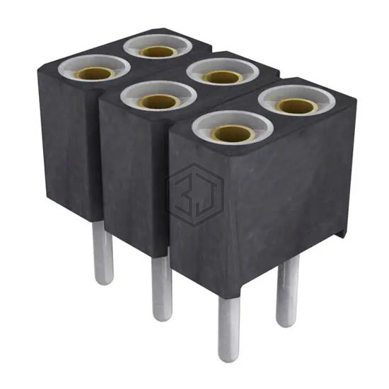 803-87-006-10-012101 - Preci-Dip - Rectangular Connectors - Headers, Receptacles, Female Sockets