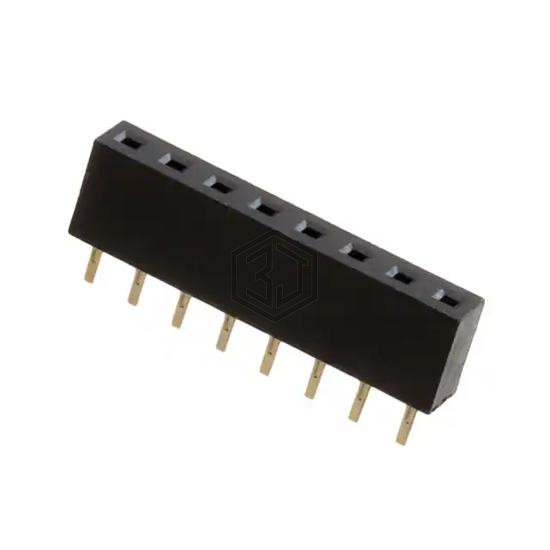 2RS1-08-G - Adam Tech - Rectangular Connectors - Headers, Receptacles, Female Sockets