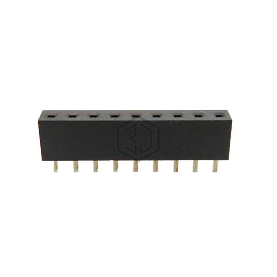 2RS1-09-G - Adam Tech - Rectangular Connectors - Headers, Receptacles, Female Sockets