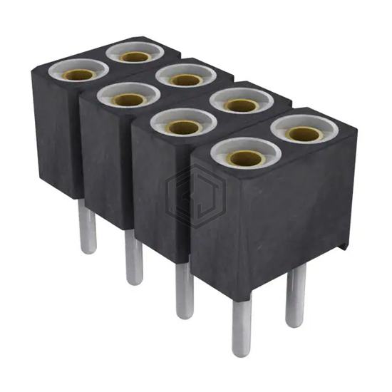 803-87-008-10-012101 - Preci-Dip - Rectangular Connectors - Headers, Receptacles, Female Sockets