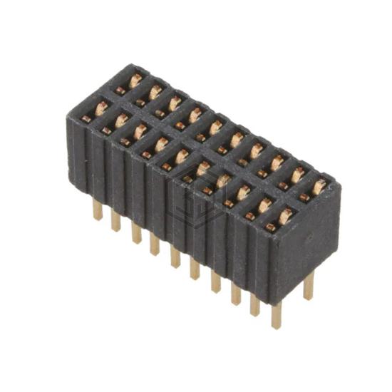 HRS-2B-20-GA - Adam Tech - Rectangular Connectors - Headers, Receptacles, Female Sockets