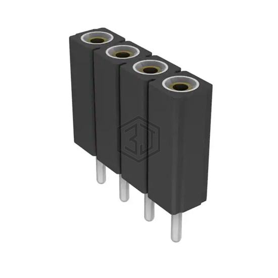 801-47-004-10-001000 - Mill-Max Manufacturing Corp. - Rectangular Connectors - Headers, Receptacles, Female Sockets