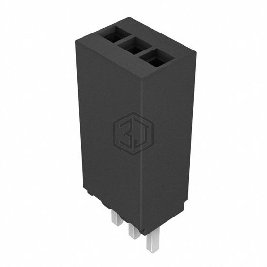 SMS-103-01-G-S - Samtec Inc. - Rectangular Connectors - Headers, Receptacles, Female Sockets