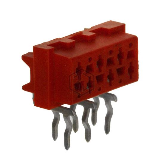 7-215460-6 - TE Connectivity AMP Connectors - Rectangular Connectors - Headers, Receptacles, Female Sockets