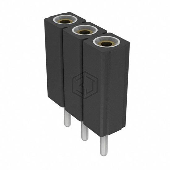 801-47-003-10-001000 - Mill-Max Manufacturing Corp. - Rectangular Connectors - Headers, Receptacles, Female Sockets