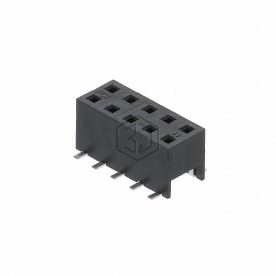 55510-110TRLF - Amphenol ICC (FCI) - Rectangular Connectors - Headers, Receptacles, Female Sockets