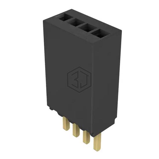 SMS-104-01-G-S - Samtec Inc. - Rectangular Connectors - Headers, Receptacles, Female Sockets