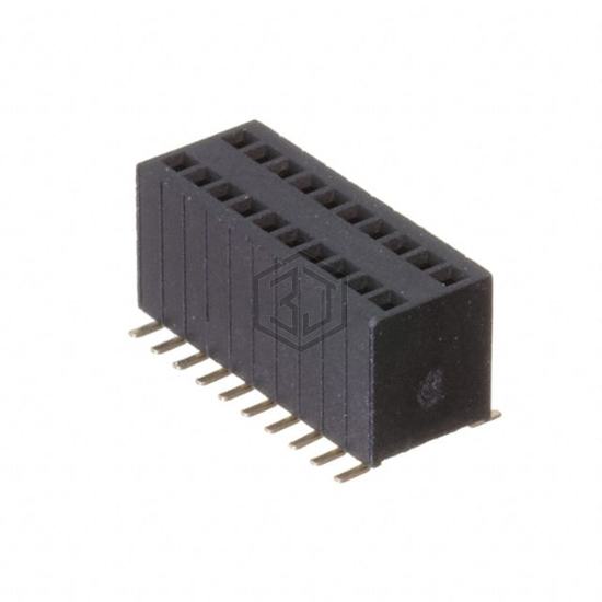 HRS-2FY-20-SG-SMT - Adam Tech - Rectangular Connectors - Headers, Receptacles, Female Sockets