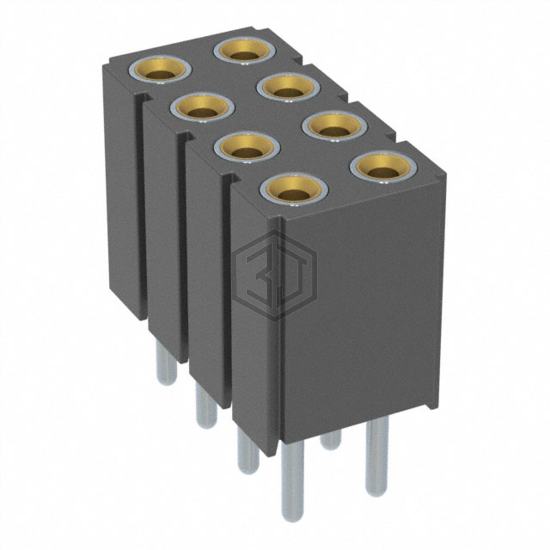 803-47-008-10-001000 - Mill-Max Manufacturing Corp. - Rectangular Connectors - Headers, Receptacles, Female Sockets