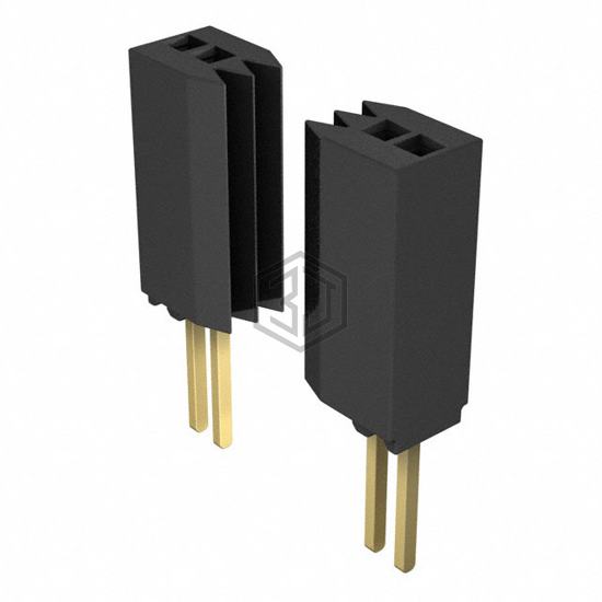 SMS-106-02-G-S - Samtec Inc. - Rectangular Connectors - Headers, Receptacles, Female Sockets