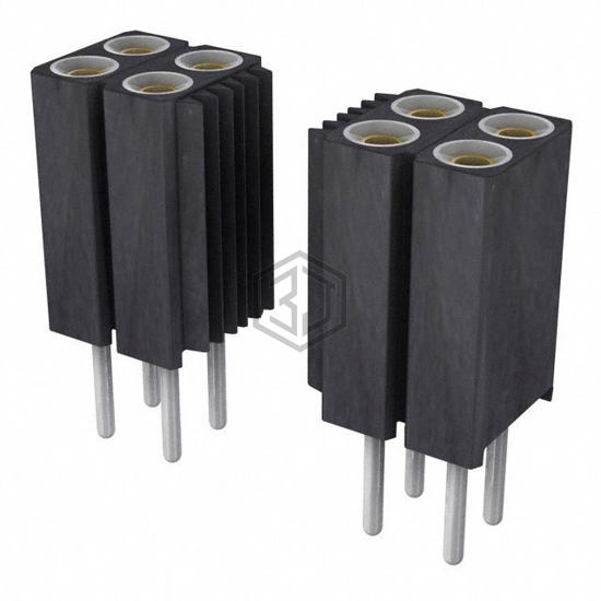 803-87-048-10-005101 - Preci-Dip - Rectangular Connectors - Headers, Receptacles, Female Sockets