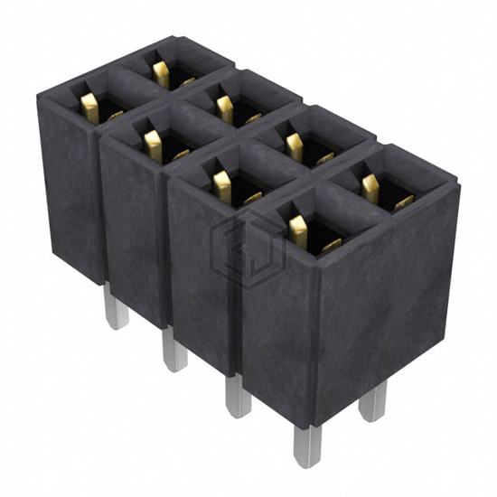 SLW-104-01-F-D - Samtec Inc. - Rectangular Connectors - Headers, Receptacles, Female Sockets