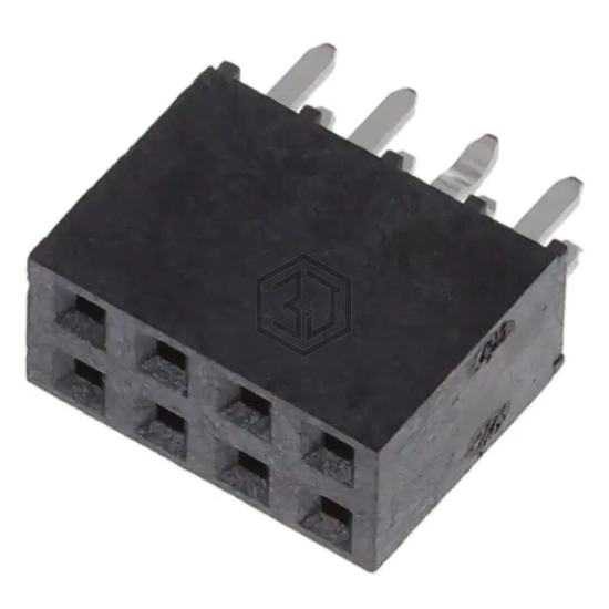 SSW-104-01-T-D-LL - Samtec Inc. - Rectangular Connectors - Headers, Receptacles, Female Sockets