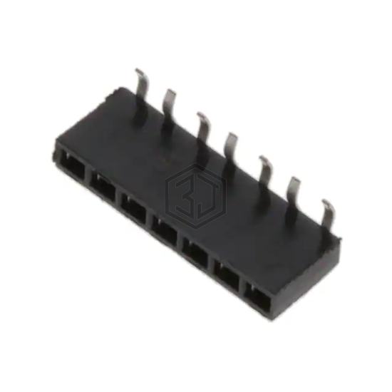 969875-7 - TE Connectivity AMP Connectors - Rectangular Connectors - Headers, Receptacles, Female Sockets