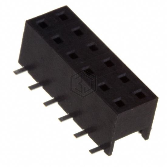 55510-112LF - Amphenol ICC (FCI) - Rectangular Connectors - Headers, Receptacles, Female Sockets