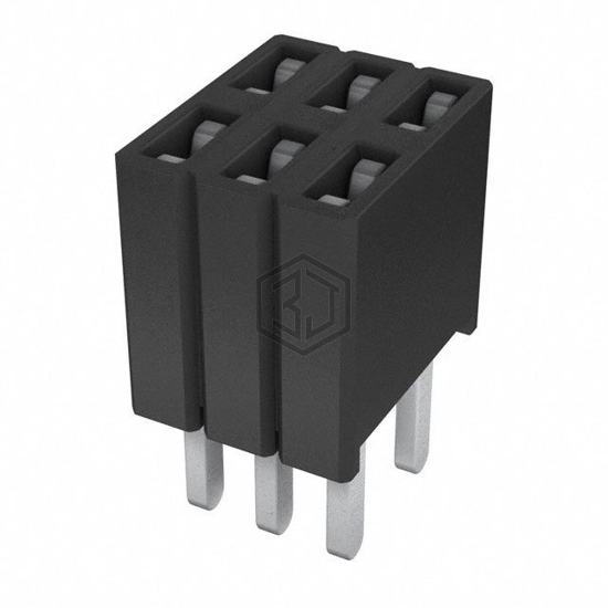 SLM-103-01-S-D - Samtec Inc. - Rectangular Connectors - Headers, Receptacles, Female Sockets