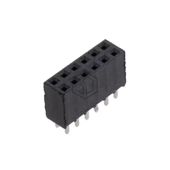 SSW-106-01-T-D-LL - Samtec Inc. - Rectangular Connectors - Headers, Receptacles, Female Sockets