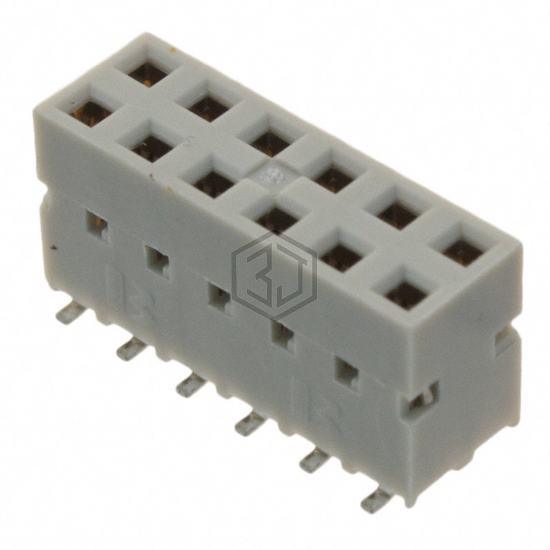 89898-306LF - Amphenol ICC (FCI) - Rectangular Connectors - Headers, Receptacles, Female Sockets