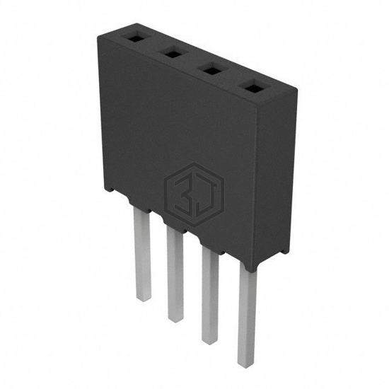 SQT-104-03-L-S - Samtec Inc. - Rectangular Connectors - Headers, Receptacles, Female Sockets