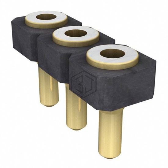 SL-103-G-19 - Samtec Inc. - Rectangular Connectors - Headers, Receptacles, Female Sockets