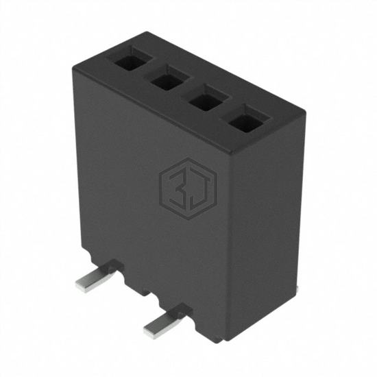 RSM-104-02-L-S - Samtec Inc. - Rectangular Connectors - Headers, Receptacles, Female Sockets