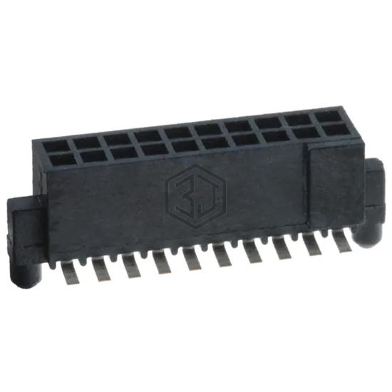 87024-610LF - Amphenol ICC (FCI) - Rectangular Connectors - Headers, Receptacles, Female Sockets