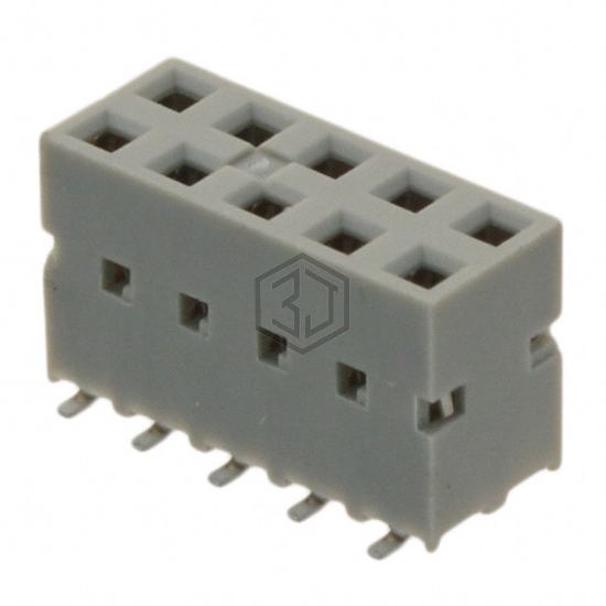 89898-305LF - Amphenol ICC (FCI) - Rectangular Connectors - Headers, Receptacles, Female Sockets