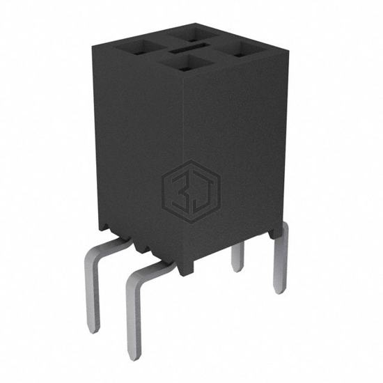 BCS-102-F-D-PE - Samtec Inc. - Rectangular Connectors - Headers, Receptacles, Female Sockets