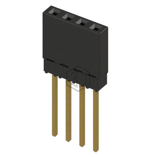 ESQ-104-14-G-S - Samtec Inc. - Rectangular Connectors - Headers, Receptacles, Female Sockets