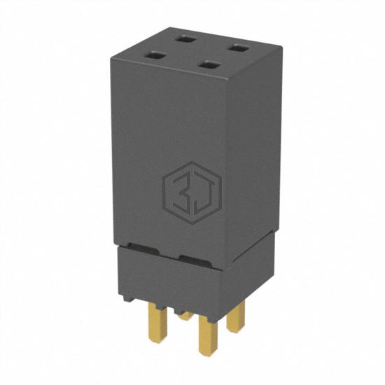 ESQ-102-12-G-D - Samtec Inc. - Rectangular Connectors - Headers, Receptacles, Female Sockets