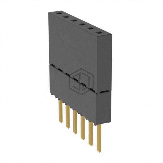 ESW-106-23-G-S - Samtec Inc. - Rectangular Connectors - Headers, Receptacles, Female Sockets