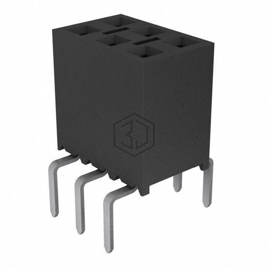 BCS-103-L-D-PE-BE - Samtec Inc. - Rectangular Connectors - Headers, Receptacles, Female Sockets
