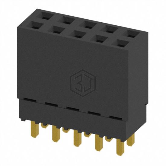 ESQ-105-12-L-D - Samtec Inc. - Rectangular Connectors - Headers, Receptacles, Female Sockets
