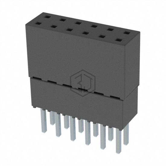 ESQ-106-23-L-D - Samtec Inc. - Rectangular Connectors - Headers, Receptacles, Female Sockets