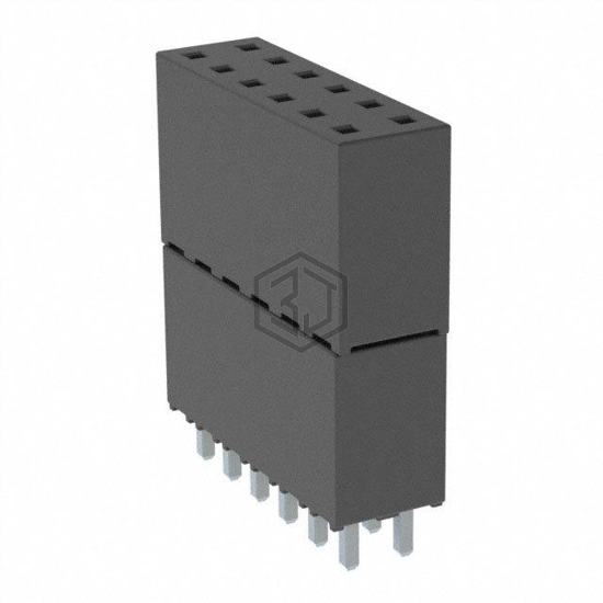 ESQ-106-33-L-D - Samtec Inc. - Rectangular Connectors - Headers, Receptacles, Female Sockets