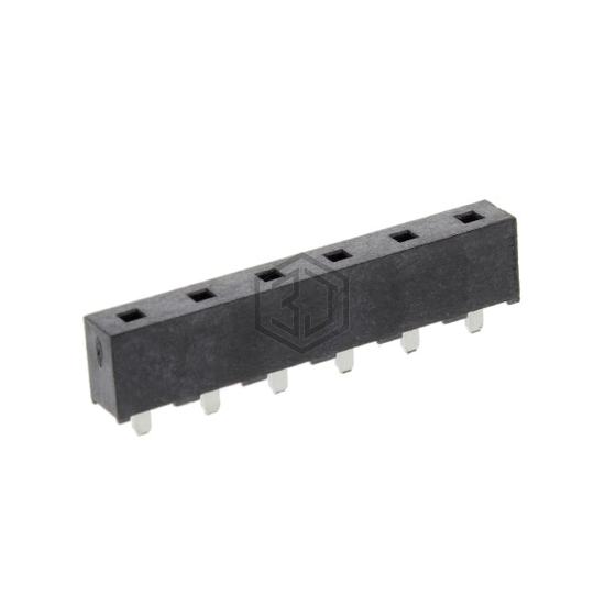PSS-06-01-T-S - Samtec Inc. - Rectangular Connectors - Headers, Receptacles, Female Sockets